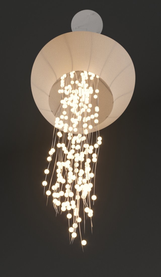 Jellyfish shop ceiling light