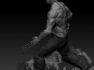 hugh jackman - wolverine 3D Print Model