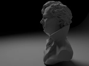 benedict cumberbatch sherlock 3d print model 3D Print Model