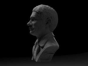 martin freeman john watson - from sherlock 3d print model 3Dプリントモデル