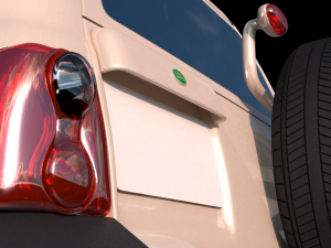 land rover freelander suv car high poly 3D 模型