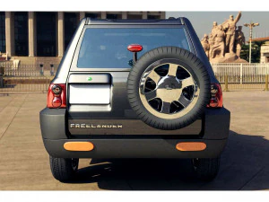 land rover freelander suv car rigged and animated 3D Model