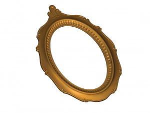 frames for mirror 3d stl model for cnc 3D Print Model