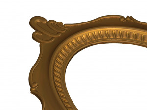 frames for mirror 3d stl model for cnc Modèles 3D en vedette