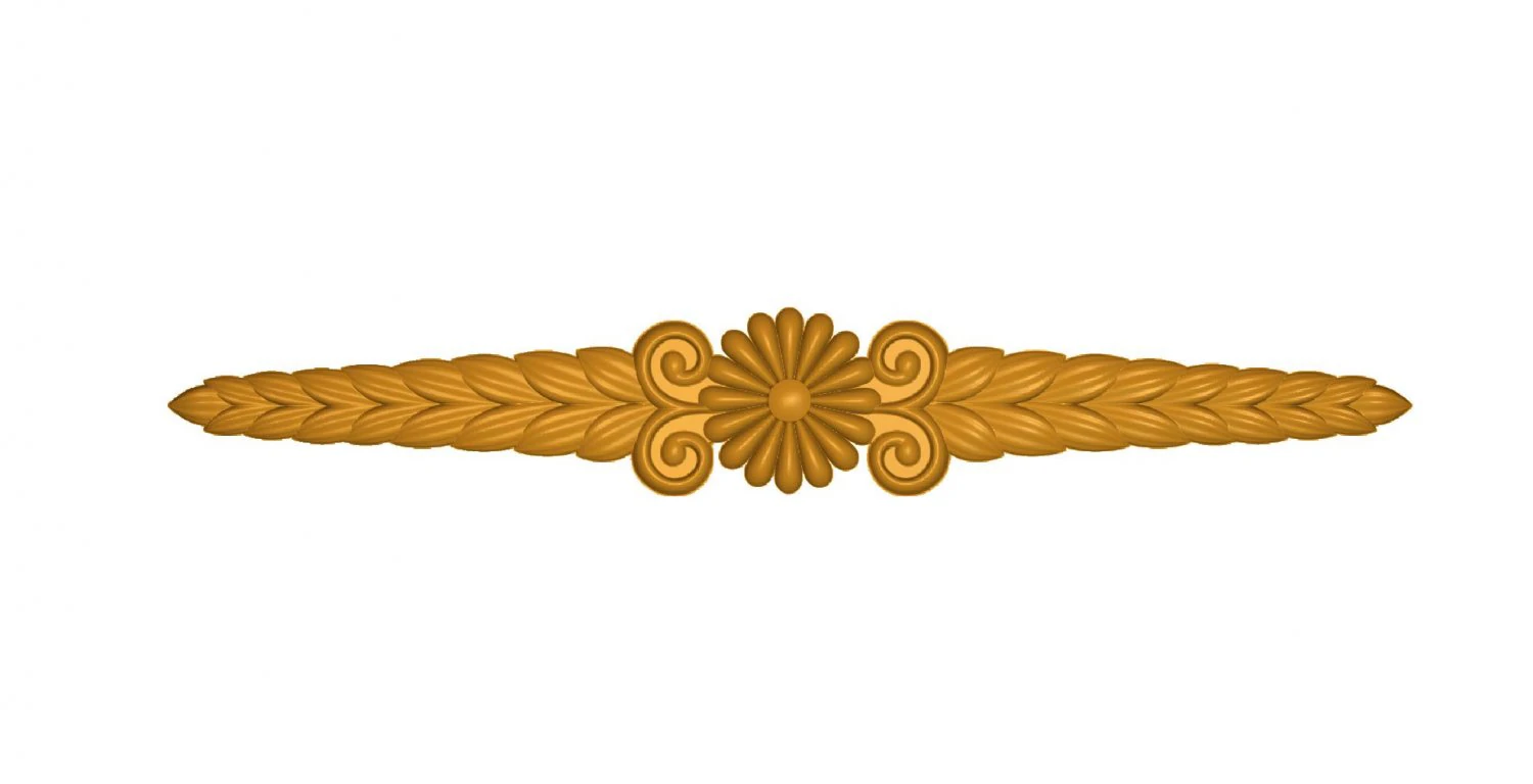 decorative ornament relief model 3D Model .c4d .max .obj .3ds .fbx .stl .blend 