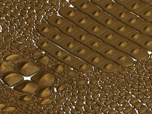Crocodile skin 3d stl model for cnc Modello di stampa 3D