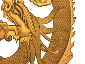 dragon 3d stl model for cnc 3D Print Model