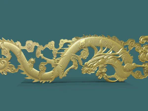 mod&egrave;le stl 3d de dragon pour cnc Modèles 3D en vedette