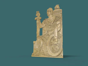 roman army soldier 3d stl model for cnc 3D Print Model