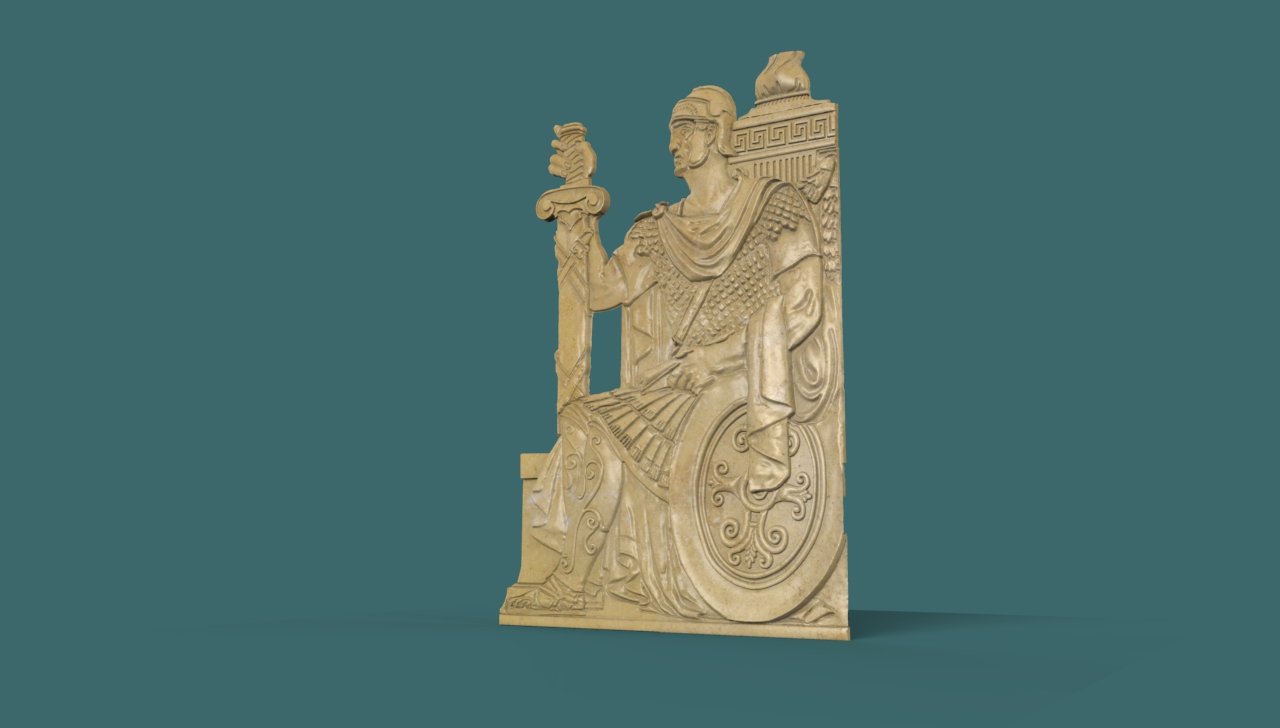 Roman Army Soldier 3d stl model for cnc 3D Model in ...