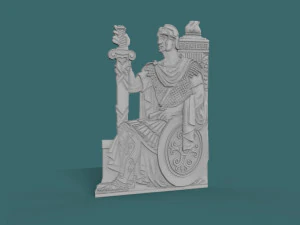 roman army soldier 3d stl model for cnc 3D Print Model
