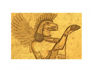 relief du palais assyrien de Ninive mod&egrave;le stl 3d pour cnc Modèles 3D en vedette