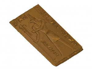 anubis 3d stl model for cnc Modelo de impresión 3D