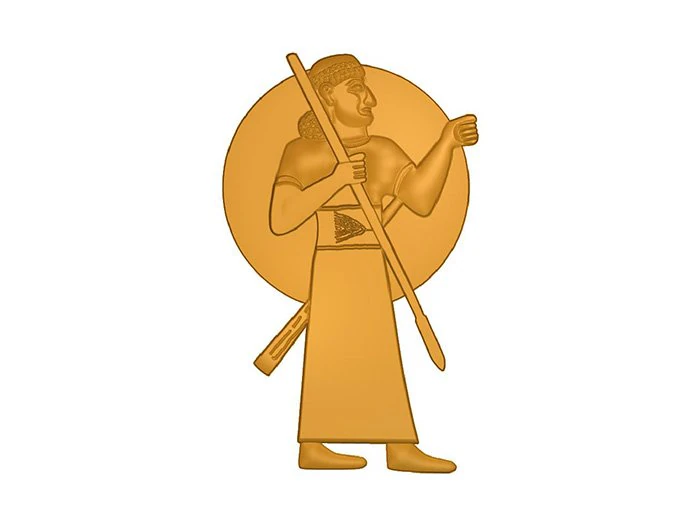 hittites warrior 3d stl model for cnc 3D Print Model .c4d .max .obj .3ds .fbx .stl .blend 