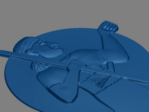 hittites warrior 3d stl model for cnc Model Cetak 3D