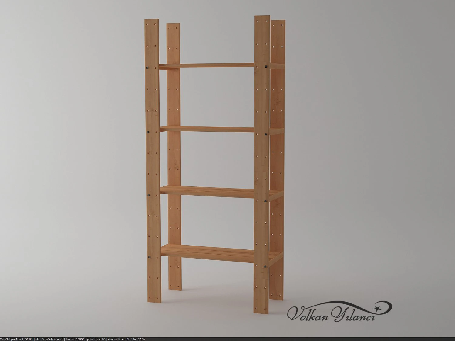 hejne shelf model 3D Model .c4d .max .obj .3ds .fbx .stl .blend