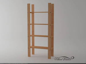 hejne shelf model 3D Model