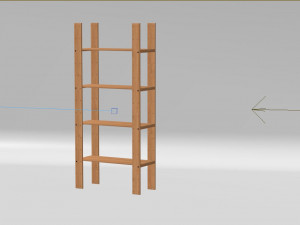 hejne shelf model 3D Model