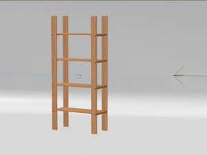 hejne shelf model 3D Model