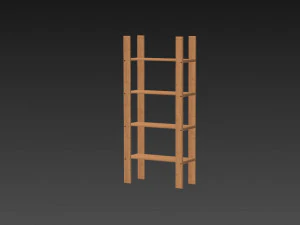 hejne shelf model 3D Model