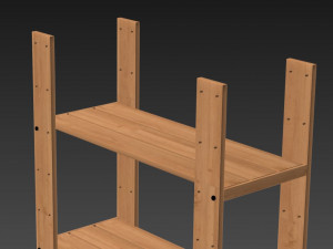 hejne shelf model 3D Model