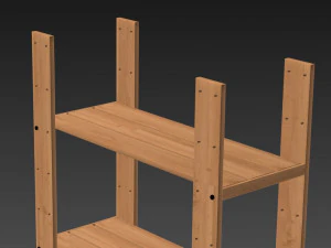 hejne shelf model 3D Model