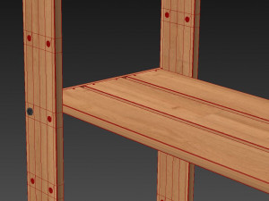 hejne shelf model 3D Model