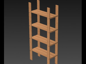 hejne shelf model 3D Model