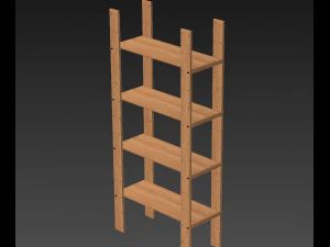 hejne shelf model 3D Model