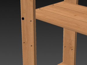 hejne shelf model 3D Model