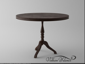 classic coffee table 3D Model