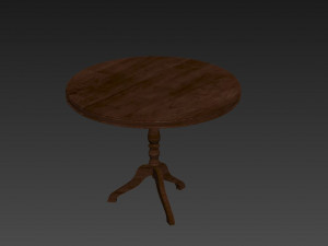 classic coffee table 3D 模型