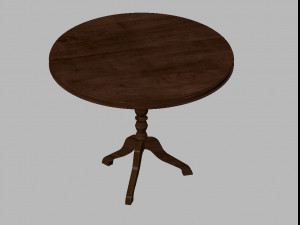 classic coffee table 3D 模型