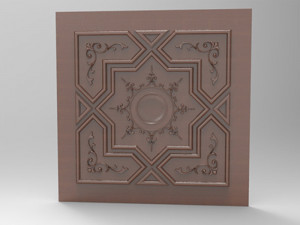 wall decor panel 3D Model