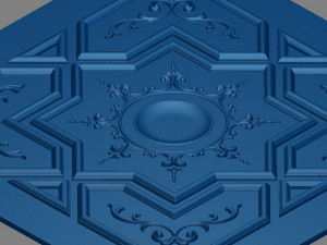 wall decor panel Model 3D