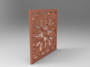 wall decor panel 3D Model
