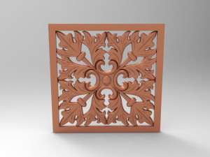 wall decor panel 3D Model