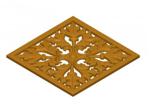 wall decor panel 3D Model