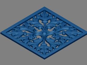 wall decor panel 3D Model