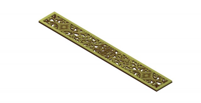wall decor panel 3d stl model for cnc Modelo de Impressão 3D .c4d .max .obj .3ds .fbx .stl .blend 