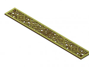 3d stl модель настенного декора для ЧПУ 3D Принт Модель