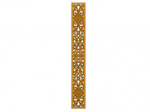 wall decor panel 3d stl model for cnc Modelo de Impressão 3D