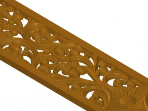 wall decor panel 3d stl model for cnc Modelo de Impressão 3D