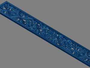 wall decor panel 3d stl model for cnc Modelo de Impressão 3D