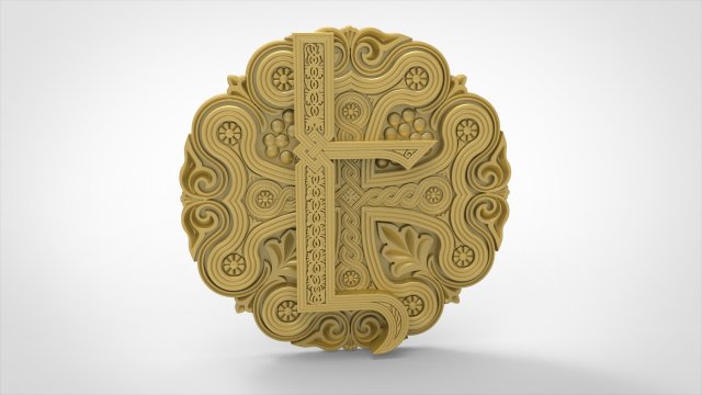 celtic ornament 3d stl model for cnc 3D Print Model .c4d .max .obj .3ds .fbx .stl .blend 