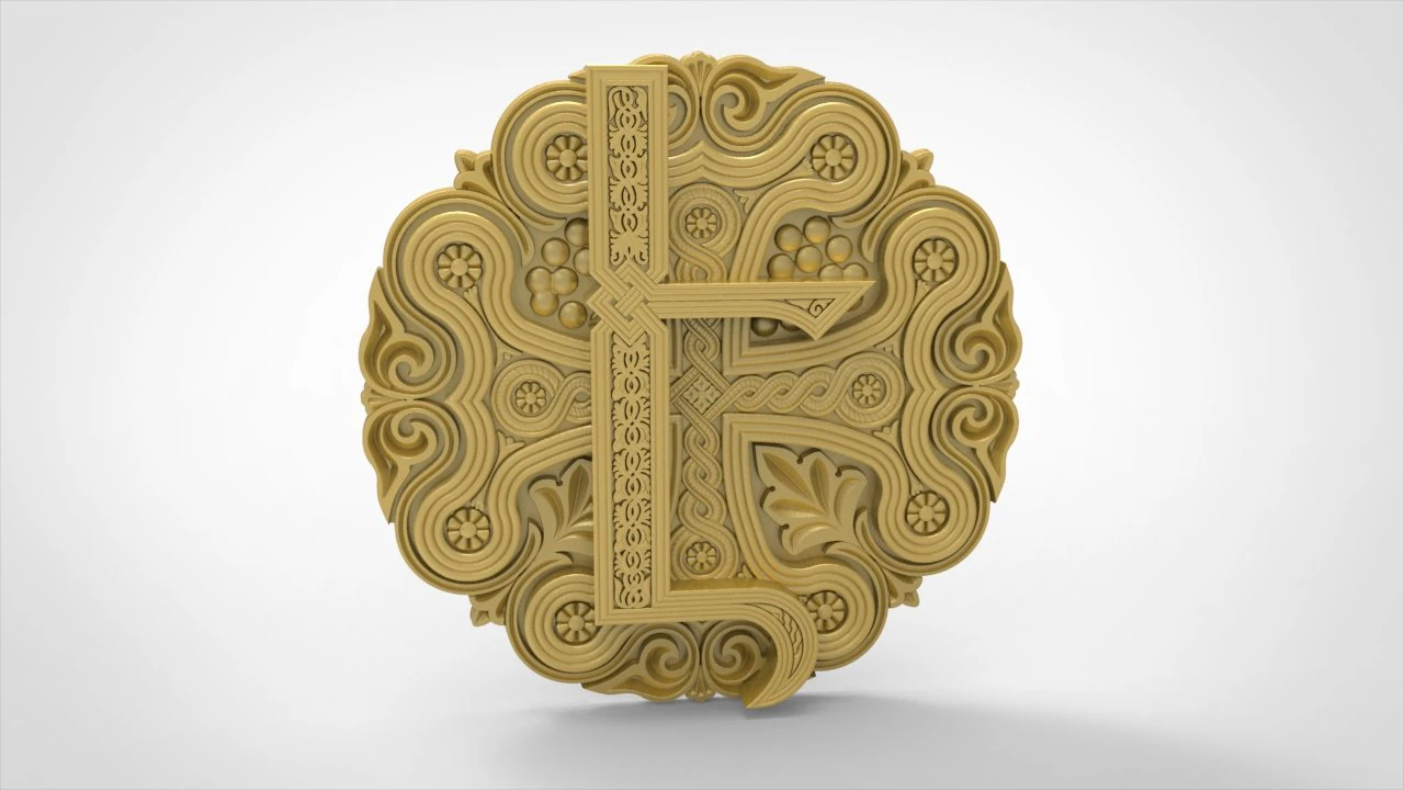 celtic ornament 3d stl model for cnc 3D Print Model .c4d .max .obj .3ds .fbx .stl .blend 
