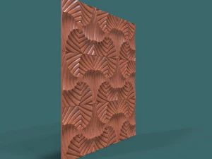 hexagonal wall panel 3D Model