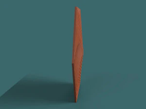 hexagonal wall panel 3D Model