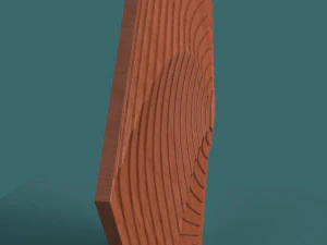 hexagonal wall panel 3D Model