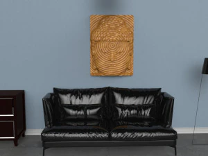 buddha head wall art 3d stl model for cnc 3D Print Model